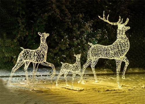 Светодиодные фигуры животных в Якутске